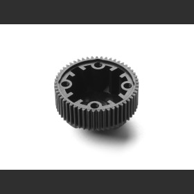 XRAY 324955-G COMPOSITE GEAR DIFFERENTIAL CASE WITH PULLEY 53T - LCG - NARROW - GRAPHITE