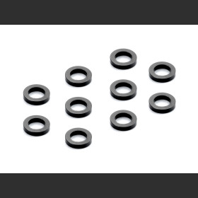 303141-K ALU SHIM 3x5x1.0MM - BLACK (10)