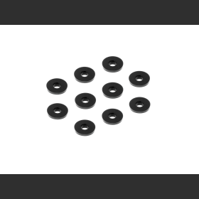 XRAY 303118-K Alu Shim 3x9x1.0MM - Black (10)