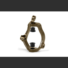 XRAY 352218 XB808 Alu Caster Block 14° Right  - Swiss 7075 T6 - Hard Coated --- Replaced with #352274