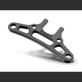XRAY 301252 X4 COMPOSITE UPPER HOLDER FOR BUMPER FOR UNI BULKHEADS