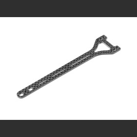 XRAY 301082 X4F'24 GRAPHITE UPPER DECK - SPLIT REAR - 2.0MM
