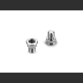 XRAY 301158-T TITANIUM TOP DECK HEX SCREW M3x5.5 (2)