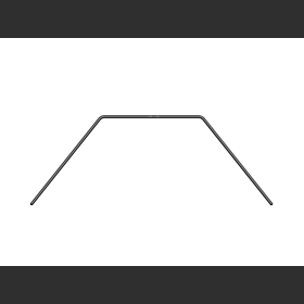 XRAY 303822 X4 Anti-Roll Bar - Rear 1.2 MM