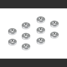 303119-C ALU SHIM 3x9x2.0MM - DEEPER COUNTERSUNK (10)
