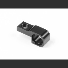 XRAY 342713 Alu Lower Front Suspension Holder (1) - Black - 7075 T6