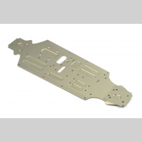 XRAY 351101 Alu Chassis - Hard Coated Swiss 7075 T6 (3MM) - V2