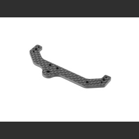 XRAY 373557 X1'24 REAR POD UPPER PLATE - GRAPHITE 2.5MM