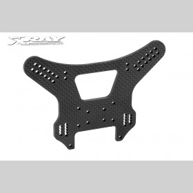 XRAY 353097 XT9 Graphite Rear Shock Tower - CNC Machined 3.5MM - V2