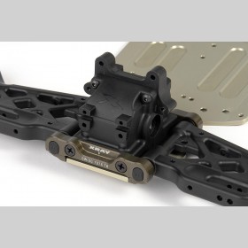 XRAY 352303 XB808 Alu Front Lower Susp. HolderS Set - Swiss 7075 T6 (7MM) - Hard Coated