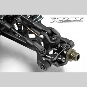 XRAY 352258 Alu Steering Block Right - 10° KingPin - Set