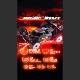 XRAY XB8'26 - 1/8 Luxury Nitro Off-Road Car 350021