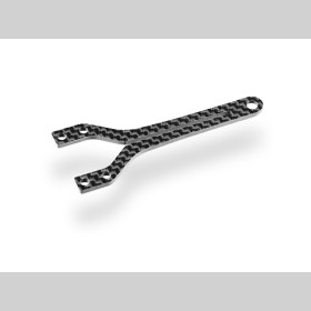 XRAY 301075 X4F Graphite Upper Deck - SPLIT Front - 2.0MM