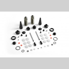 XRAY 358205 XB8 Rear Shock AbsorberS + BOOTS Complete Set (2)