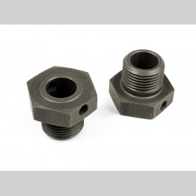 XRAY 355252 Alu Wheel Axle Offset "+2MM" - Hard Coated (2)