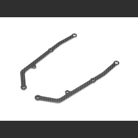 XRAY 376334 X12 GRAPHITE SIDE BRACE 2.0MM - THINNER - RIGHT & LEFT