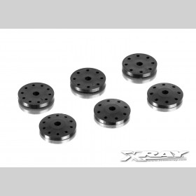 XRAY 358034 XB808 Shock Piston Set 8-Hole (1.2  1.3) 10-H. (1.1MM)