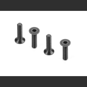 XRAY 913312 HEX SCREW 110 SFH M3x12 - CNC MACHINED - HUDY SPRING STEEL (4)