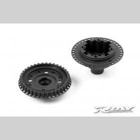 XRAY 304910 Composite Gear Diff. Case & Pulley