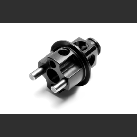 XRAY 334142 Alu Lightweight Brake Disk Adapter Black - Swiss 7075 T6