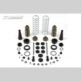 XRAY 358203 XB808 Rear Shock AbsorberS + BOOTS Complete Set (2)