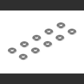 XRAY 342360 ALU SHIM 3x8.8x1.0MM (10)