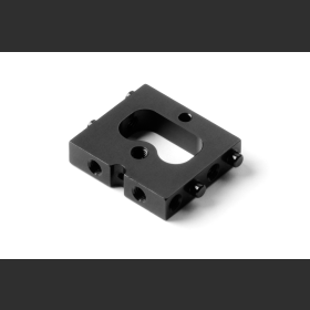 XRAY 306205 Alu Forward Servo Mount - Black