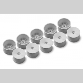 XRAY 329901 2WD/4WD Rear Wheel AeroDisk With 12MM HEX - V2 - White (10) --- Replaced with #329901-M