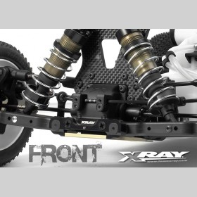 XRAY 352304 Alu Front Lower Susp. HolderS Set - Square Adj. Roll-Center