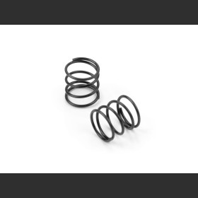 XRAY 372190 FRONT COIL SPRING FOR 4MM PIN C=1.1 - BLACK (2)