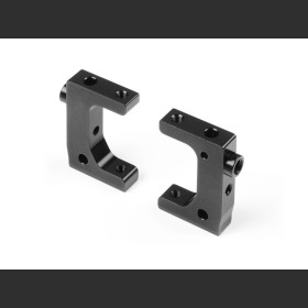 XRAY 346234 Alu Radio Plate Mount - Black - Swiss 7075 T6 (2)