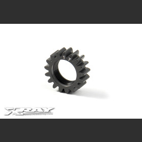 XRAY 348517 XCA Alu 7075 T6 Hard Coated Pinion Gear - 17T (1ST)