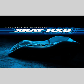 XRAY 340009  RX8'24 - 1/8 Luxury Nitro ON-ROAD Car