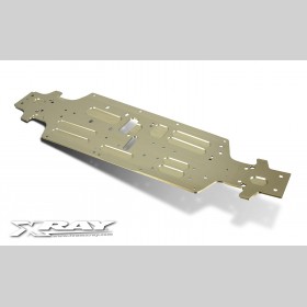 XRAY 351103 XB808 Alu Chassis Long - Swiss 7075 T6 (3MM)