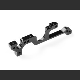 XRAY 332028 Alu Lower Bulkhead Front - Left - Black - Swiss 7075 T6