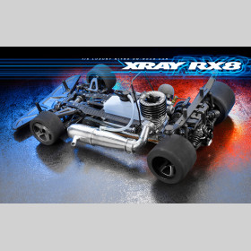 XRAY 340009  RX8'24 - 1/8 Luxury Nitro ON-ROAD Car