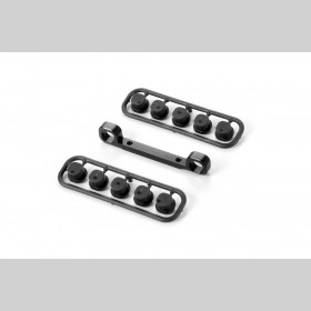 XRAY 352333 XB8 Alu Front Upper Arm Holder (6MM) - Swiss 7075 T6