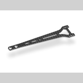 XRAY 301076 X4F Graphite Upper Deck- Split Rear - 2.0MM