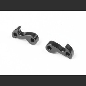 XRAY 345260-K Alu Front Wheel Lock - Swiss 7075 T6 - Black (2)