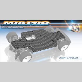 XRAY 380003  M18 PRO LiPo - 4WD Shaft Drive 1/18 Micro Car