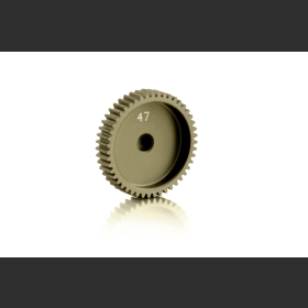XRAY 305997 Narrow Alu Pinion Gear - Hard Coated 47T / 64 --- Replaced with #294147