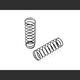 XRAY 368481 REAR BIG BORE CONICAL SPRING-SET L=57.5MM - 1 DOT (2)