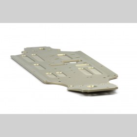 XRAY 351101 Alu Chassis - Hard Coated Swiss 7075 T6 (3MM) - V2