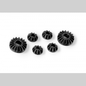 XRAY 304932 Graphite Gear Diff Bevel & Satellite Gears (2+4) - Low
