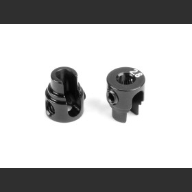 XRAY 343485-K Alu CUTTED Anti-Roll Bar Collar o2.8 - Black (2)