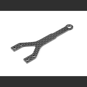 XRAY 301083-L X4F'25 CARBON UPPER DECK - SPLIT FRONT - 1.6MM
