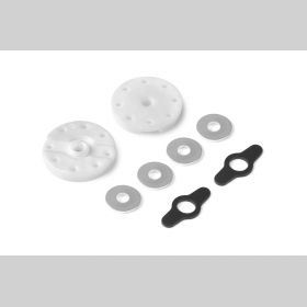 XRAY 358028 2-WAY Flow Derlin Shock Piston 6-H. (1.3MM) & 2-H. (1.1MM) (2)