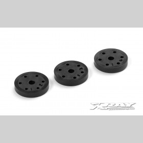 XRAY 358039 XB808 Composite Shock 6-Hole Piston Set (1.2  1.3  1.4MM)
