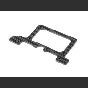 XRAY 371161 X10'22 Graphite Rear Pod Lower Plate 2.5MM