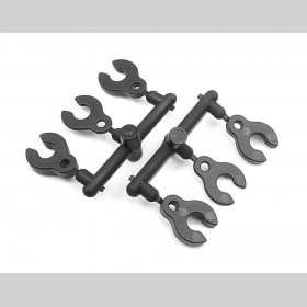 XRAY 352380 Caster Clips (2)